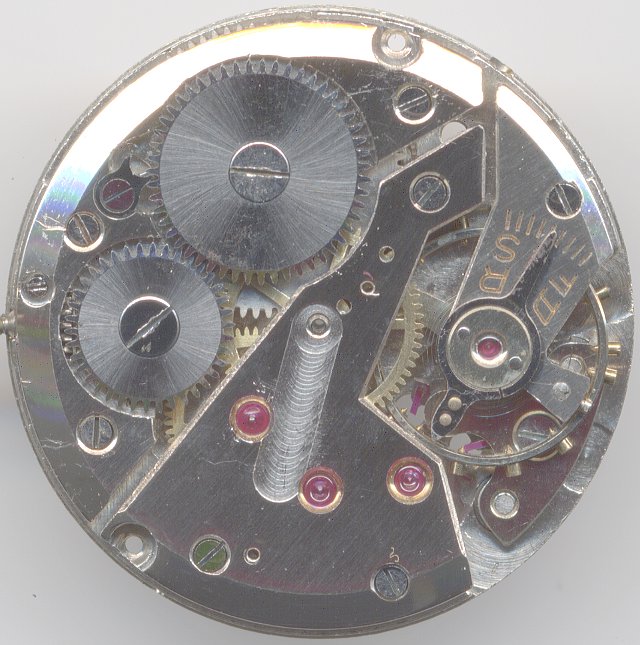 Zentralsekundenmechanismus entfernt AM 395: Zentralsekundenmechanismus entfernt