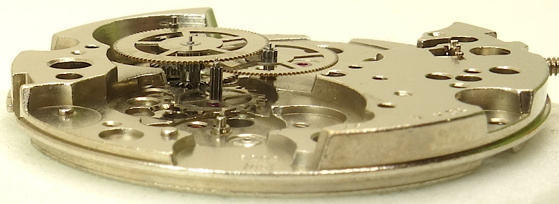 Seitenansicht des Räderwerks AS 5203: Seitenansicht des Räderwerks