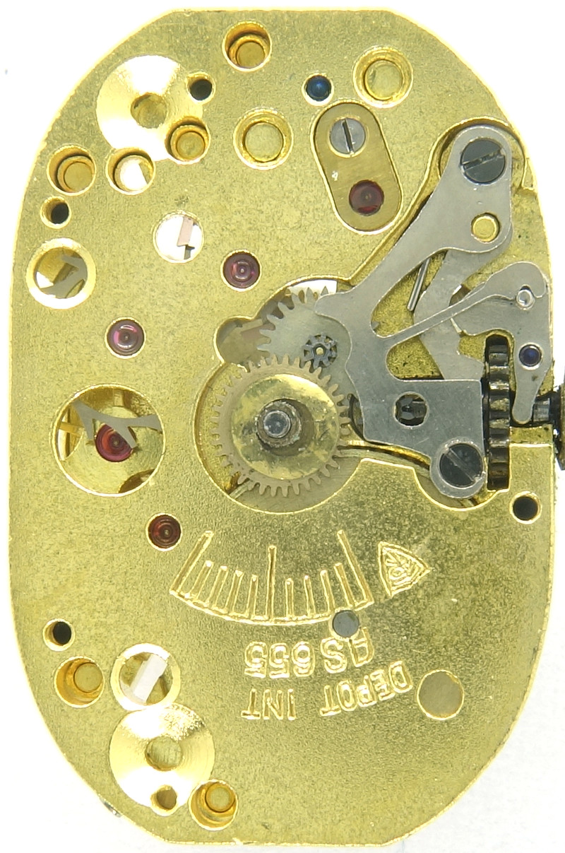 AS 655: Zifferblattseite AS 655: AS 655: Zifferblattseite