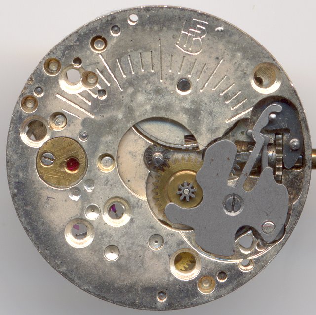 H.F.Bauer 8 3/4 Zifferblattseite H.F.Bauer 8 3/4: H.F.Bauer 8 3/4 Zifferblattseite