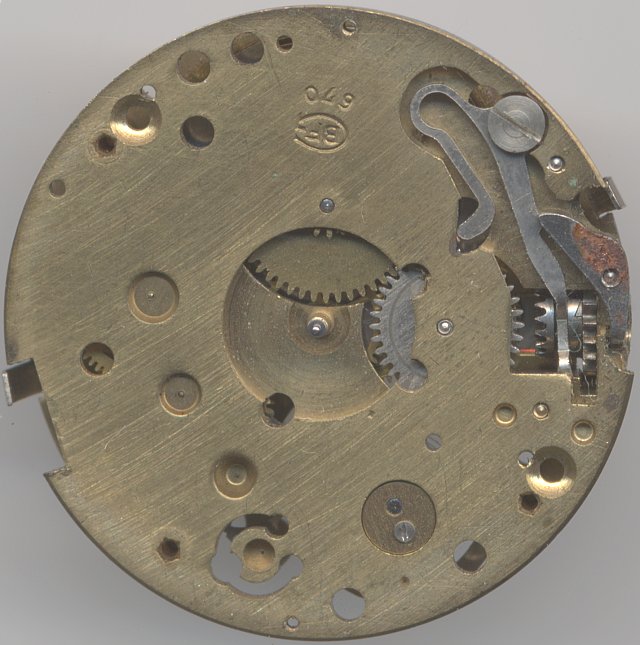 Baumgartner 670 Zifferblattseite Baumgartner 670: Baumgartner 670 Zifferblattseite