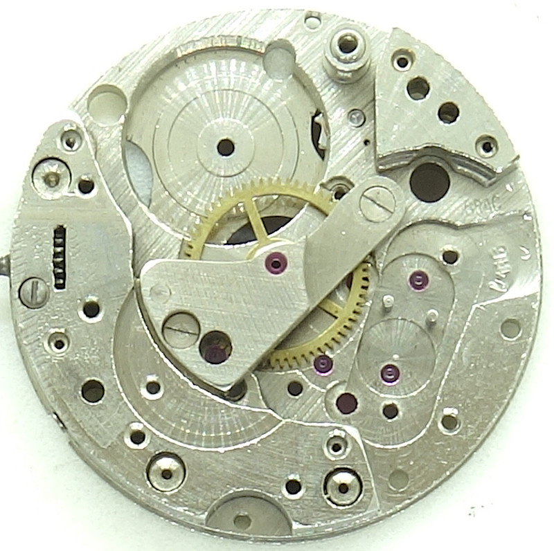 Grundplatine mit zentralem Minutenrad Brac 115: Grundplatine mit zentralem Minutenrad