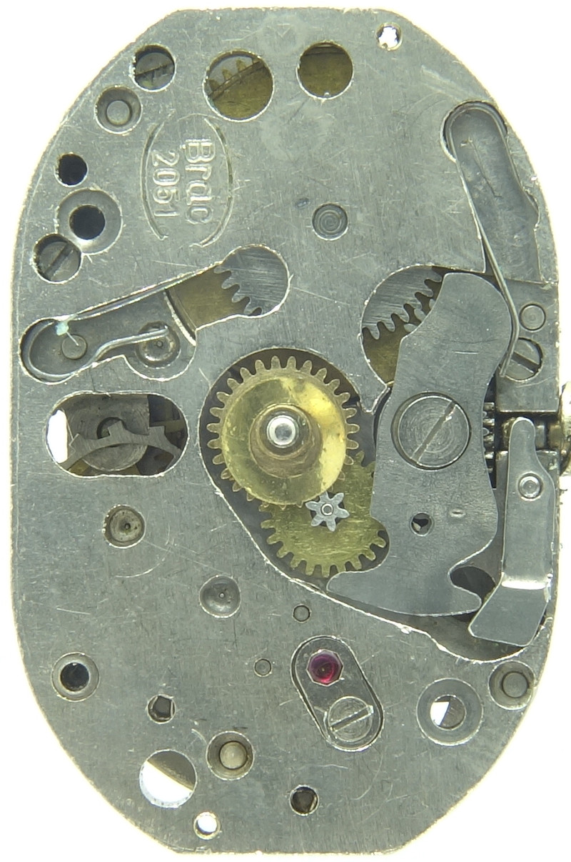 Brac 2051: Zifferblattseite Brac 2051: Brac 2051: Zifferblattseite