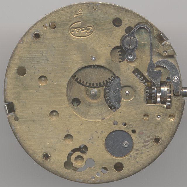 Brac 37 Zifferblattseite Brac 37: Brac 37 Zifferblattseite