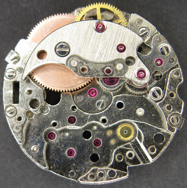 nur Automatic-Werk montiert Buren 04: nur Automatic-Werk montiert