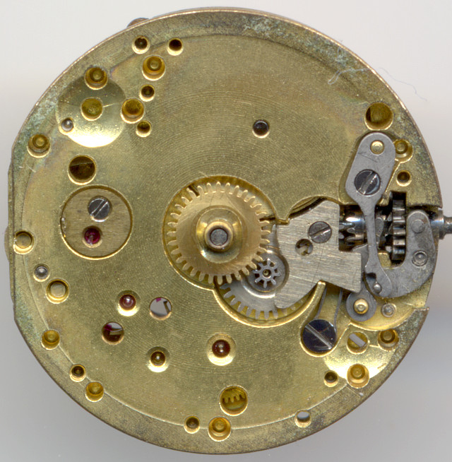 Buser 8 3/4: Zifferblattseite Buser 8 3/4: Buser 8 3/4: Zifferblattseite