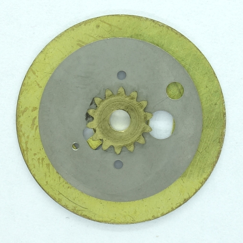 Chaika 3050 KR: Unterseite Wochentagsscheibe