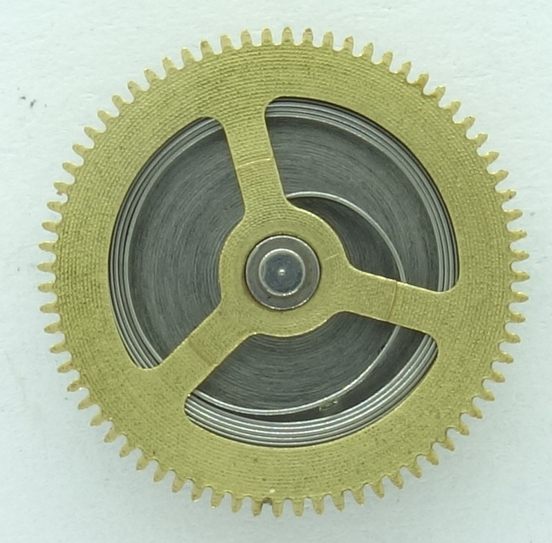 Unterseite Federhaus China 2650G: Unterseite Federhaus