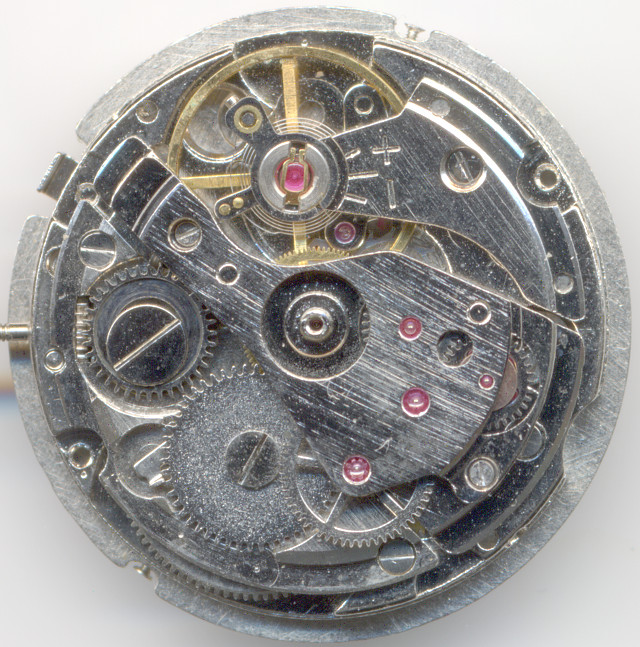 Ansicht mit abgenommenem Rotor China R16-1: Ansicht mit abgenommenem Rotor