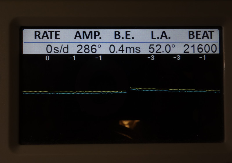 Werk auf der Zeitwaage Unbekanntes China-Werk: Werk auf der Zeitwaage