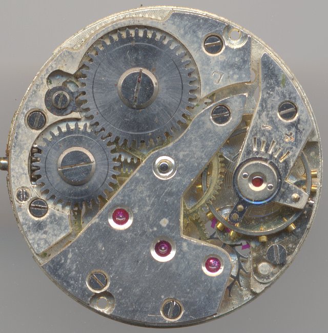 Neuere Version mit geänderter Räderwerksbrücke Cupillard 233: Neuere Version mit geänderter Räderwerksbrücke