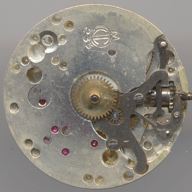 Zifferblattseite neuere Ausführung Cupillard 233: Zifferblattseite neuere Ausführung