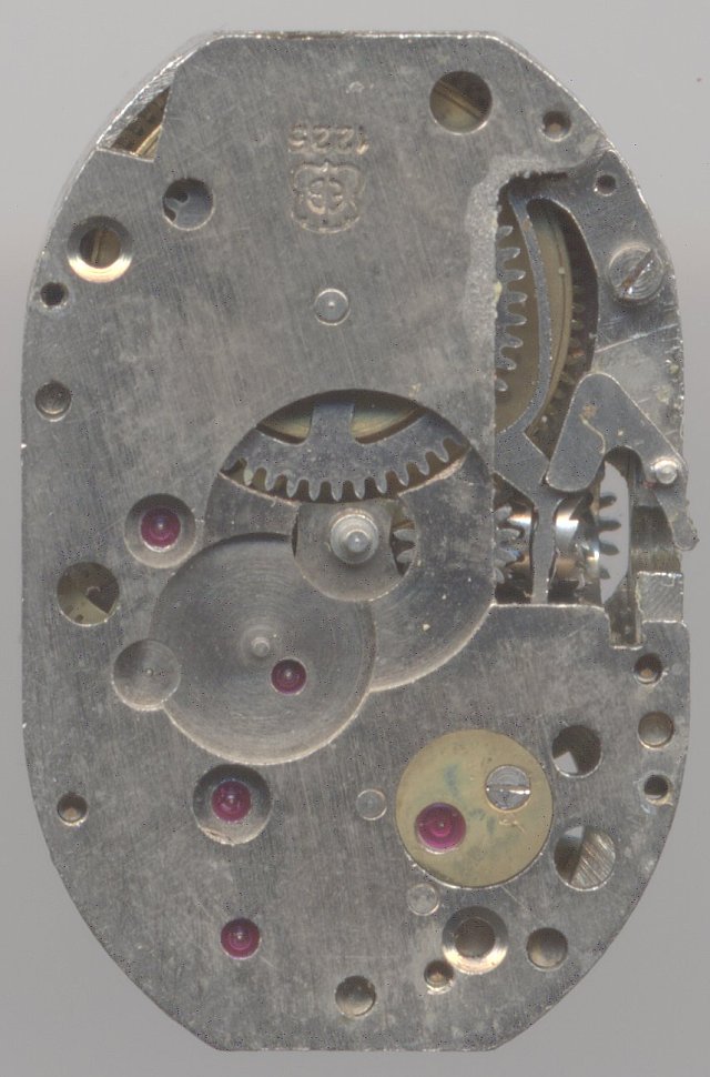 EB 1225 Zifferblattseite EB 1225: EB 1225 Zifferblattseite