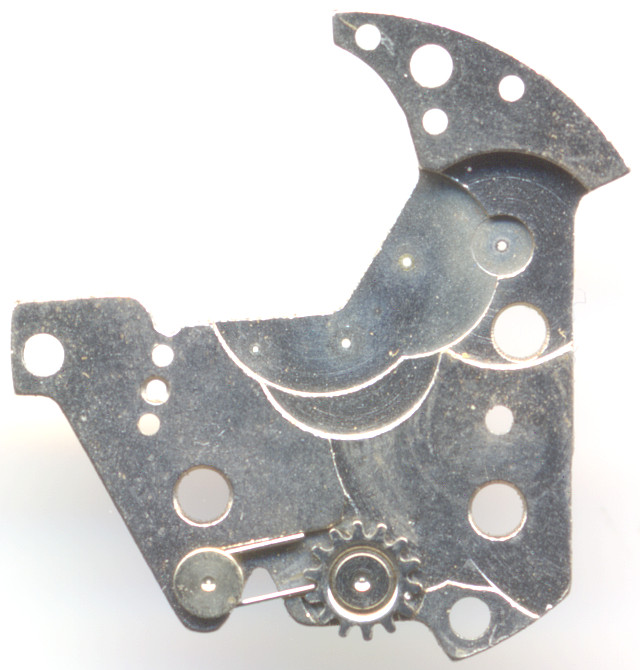 Innenseite der Räderwerksbrücke EB 8461: Innenseite der Räderwerksbrücke