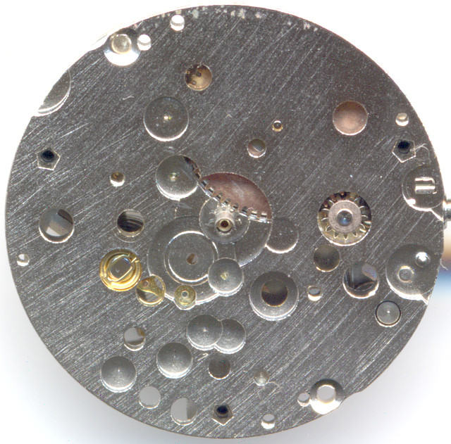 Zifferblattseite, noch ohne Digitalindikation EB 8461: Zifferblattseite, noch ohne Digitalindikation