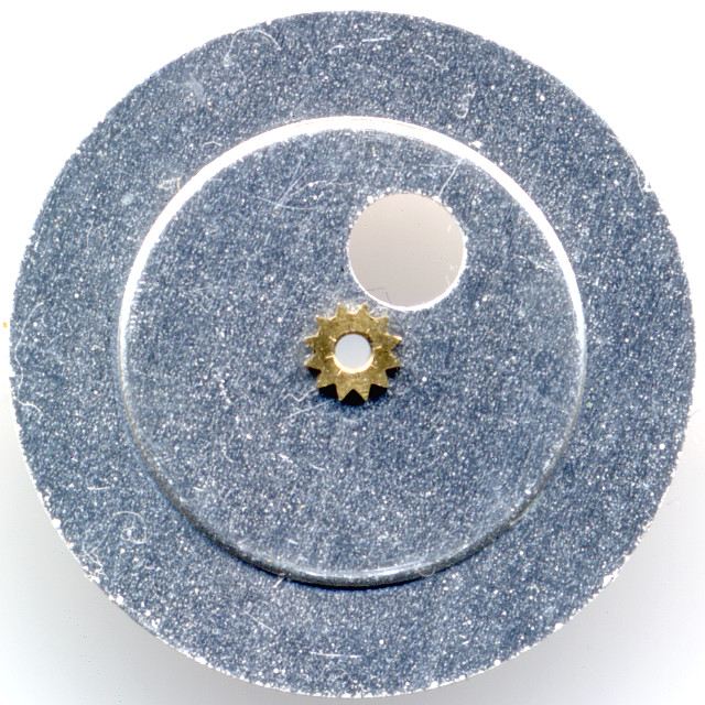 Unterseite Stundenscheibe EB 8461: Unterseite Stundenscheibe