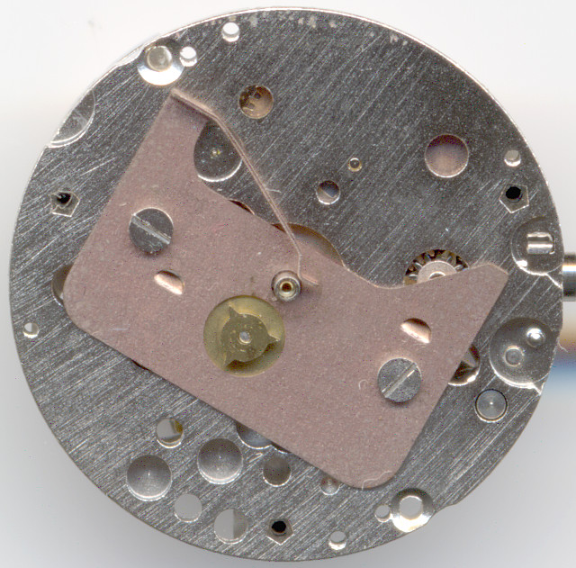 Zifferblattseite Digitalmechanismus mit Feder EB 8461: Zifferblattseite Digitalmechanismus mit Feder