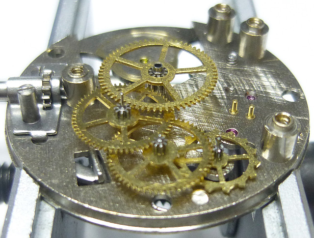 Seitenansicht des Räderwerks Eppler 8: Seitenansicht des Räderwerks