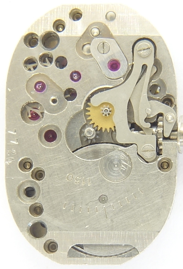 ETA 1150: Zifferblattseite ETA 1150: ETA 1150: Zifferblattseite