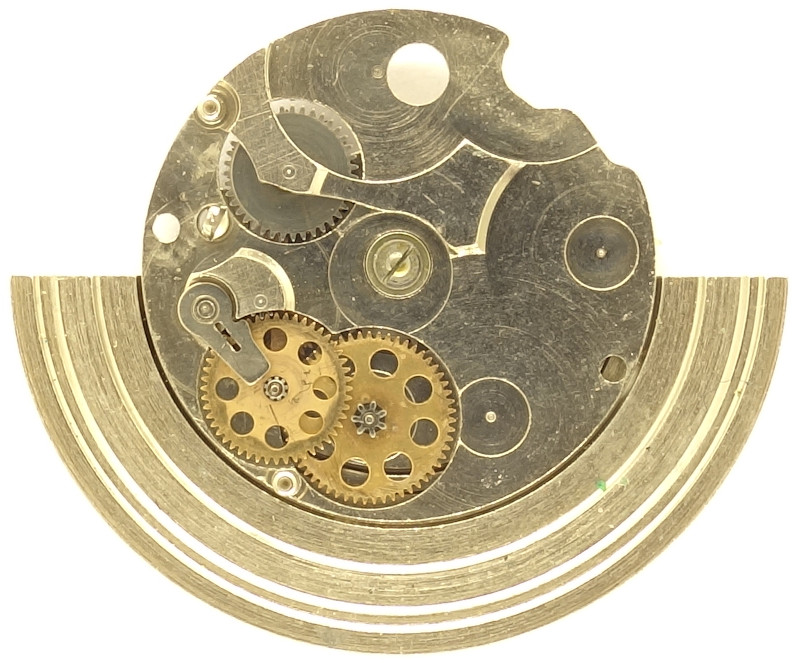 Unterseite Automaticmodul ETA 2451: Unterseite Automaticmodul