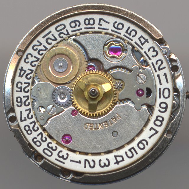 ETA 2551 Zifferblattseite ETA 2551: ETA 2551 Zifferblattseite