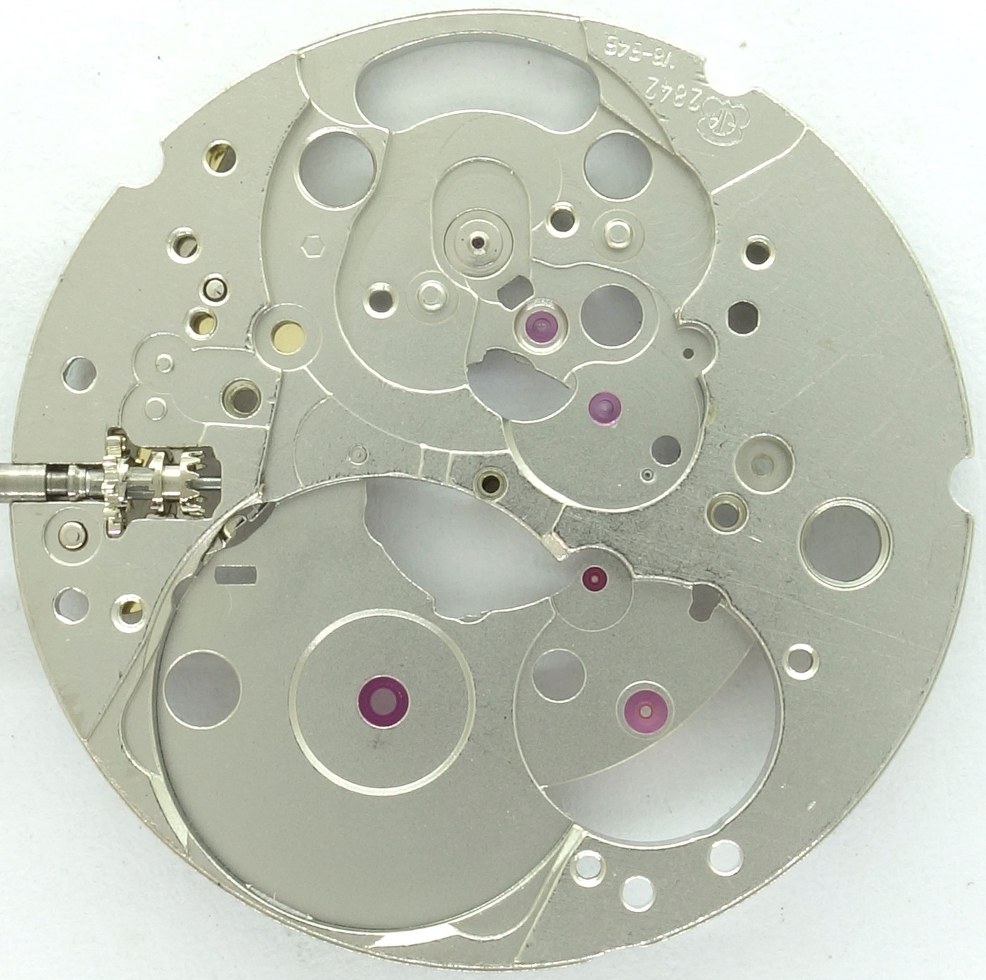 Grundplatine ETA 2842: Grundplatine