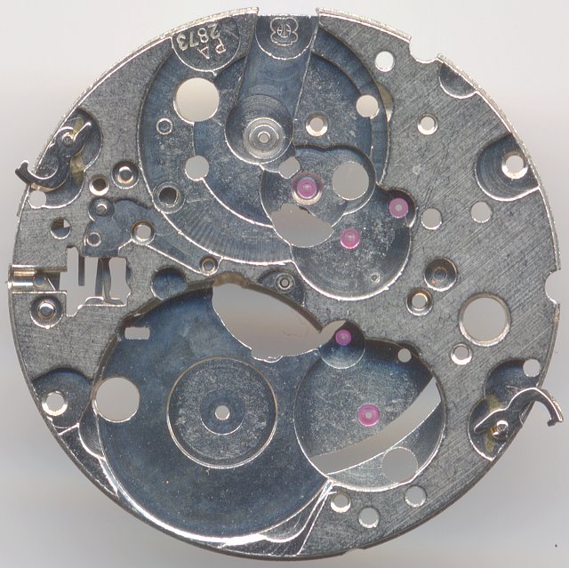 Grundplatine ETA 2873: Grundplatine