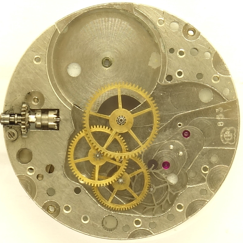 Räderwerk ETA 853: Räderwerk