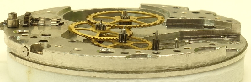 Seitenansicht des Räderwerks ETA 853: Seitenansicht des Räderwerks