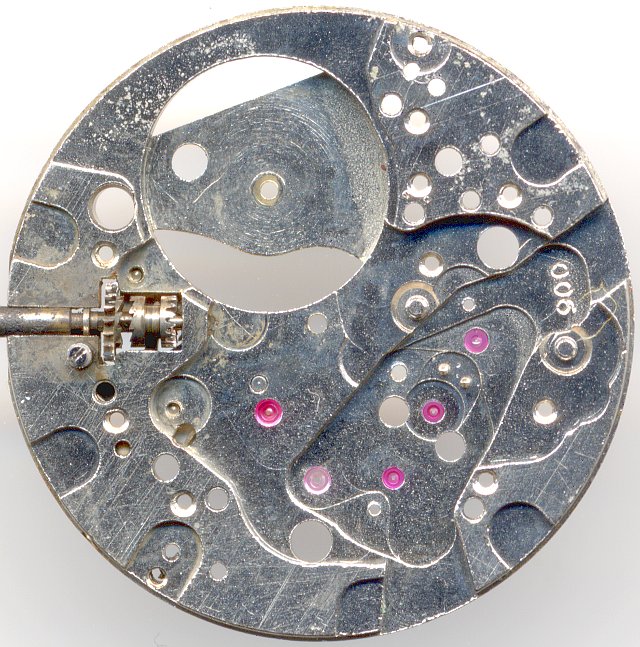 Grundplatine ETA 932: Grundplatine