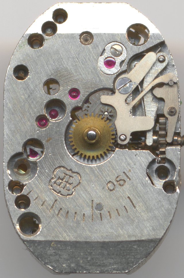 FHF 190 Zifferblattseite FHF 190: FHF 190 Zifferblattseite