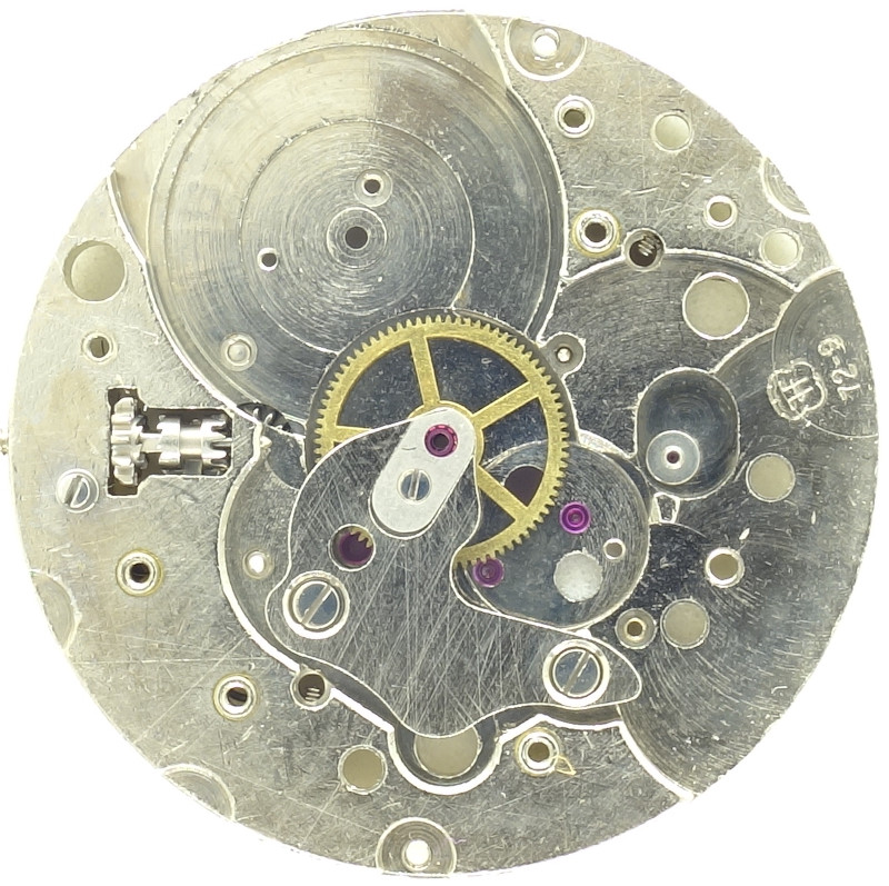 Grundplatine mit Minutenrad FHF 72-9: Grundplatine mit Minutenrad