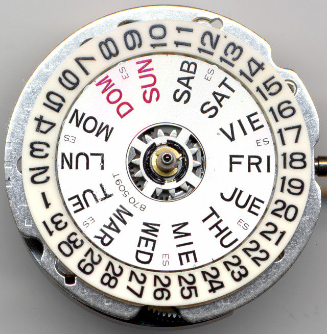 Hamazawa 5026B Zifferblattseite Hamazawa 5026B: Hamazawa 5026B Zifferblattseite