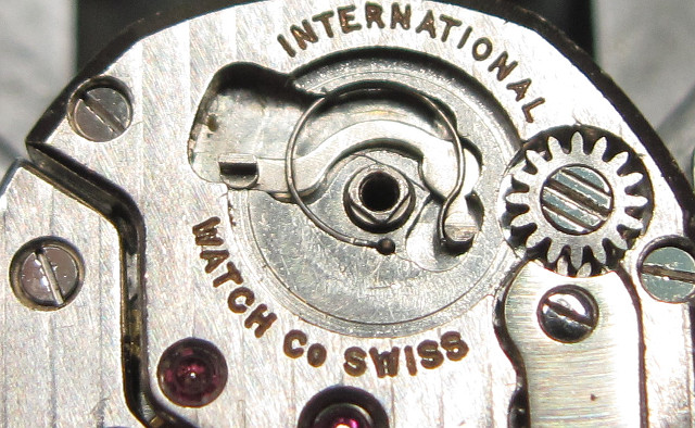 Detail: Sperrfeder IWC 431: Detail: Sperrfeder