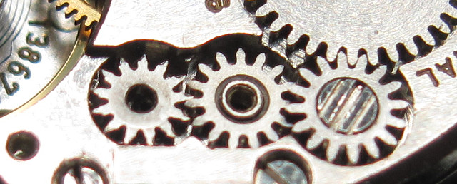 Verzahnung Aufzug IWC 431: Verzahnung Aufzug