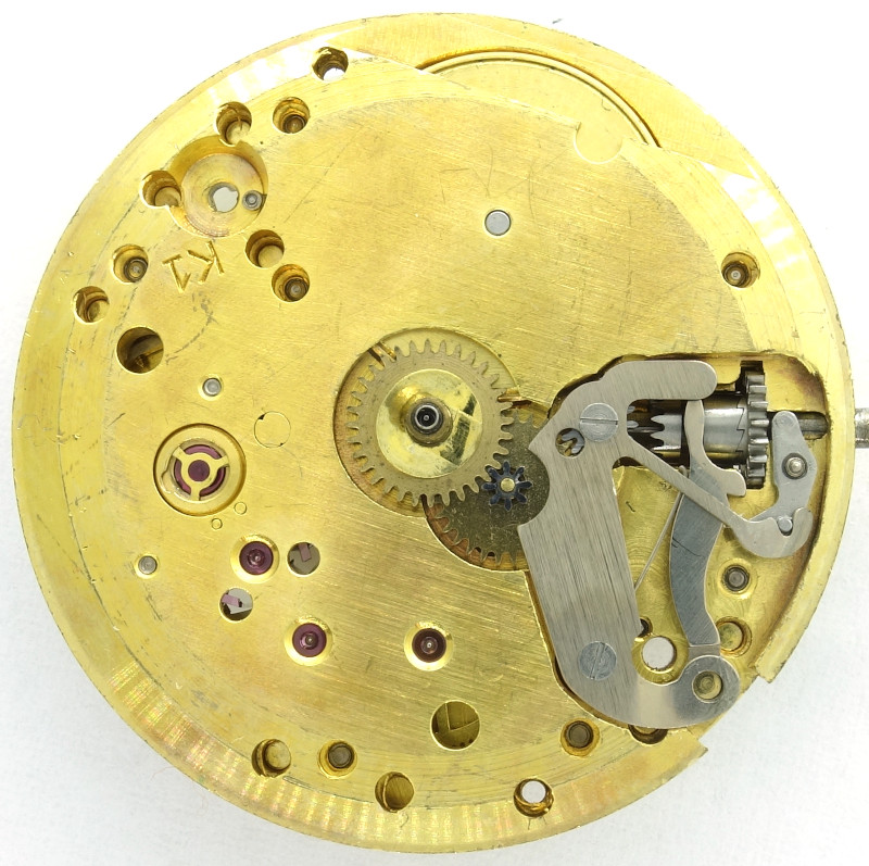 Junghans J82/1: Zifferblattseite Junghans J82/1 (682.72): Junghans J82/1: Zifferblattseite