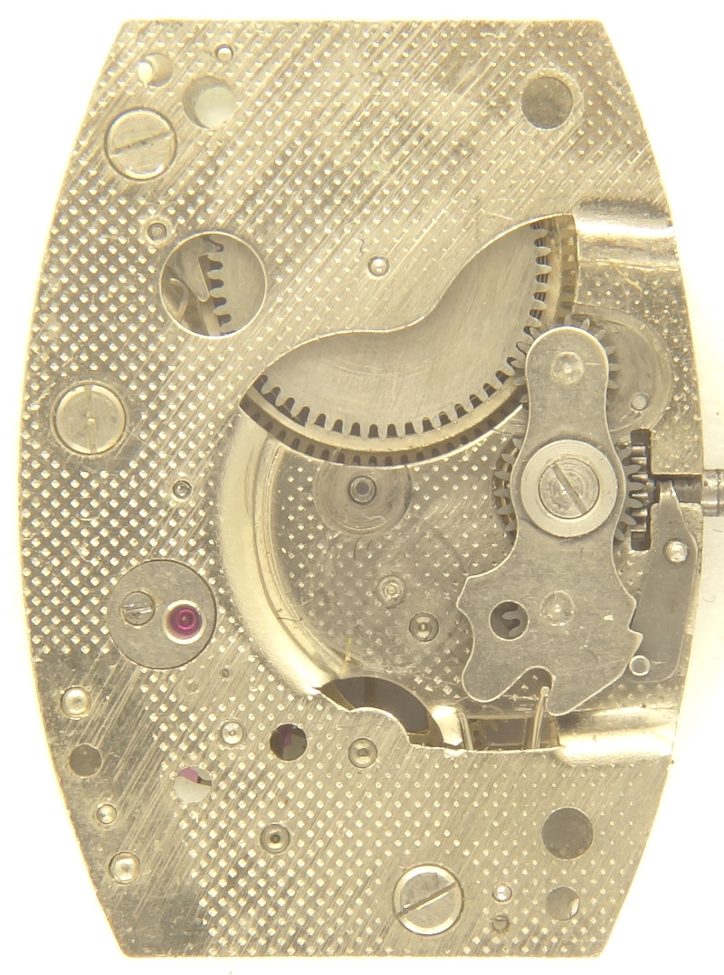 Junghans J97/2: Zifferblattseite Junghans J97/2: Junghans J97/2: Zifferblattseite