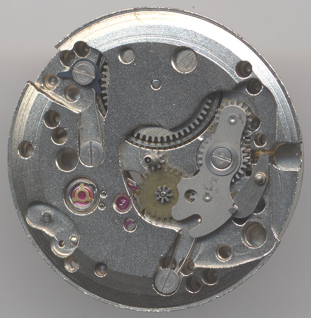 Junghans J93/1 Zifferblattseite Junghans J93/1 (693.83): Junghans J93/1 Zifferblattseite