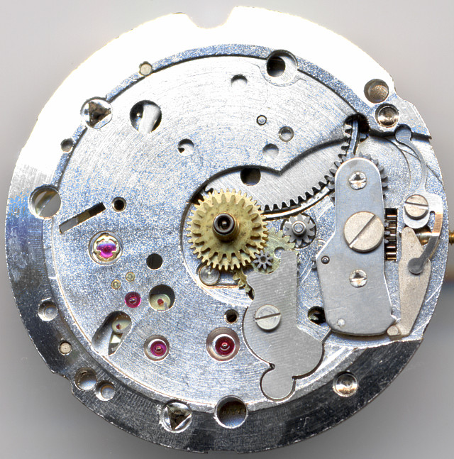 Zifferblattseite ohne Datumsmechanismus Kienzle 060a2: Zifferblattseite ohne Datumsmechanismus