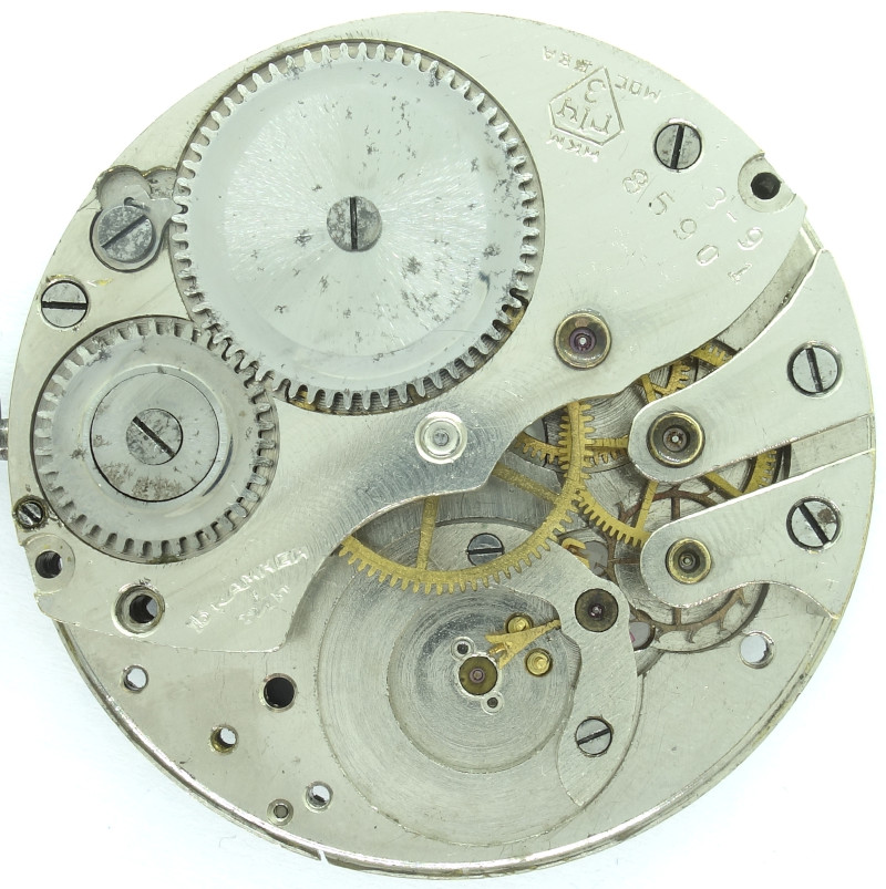 Werk ohne Unruh Kirovskie Type 1: Werk ohne Unruh