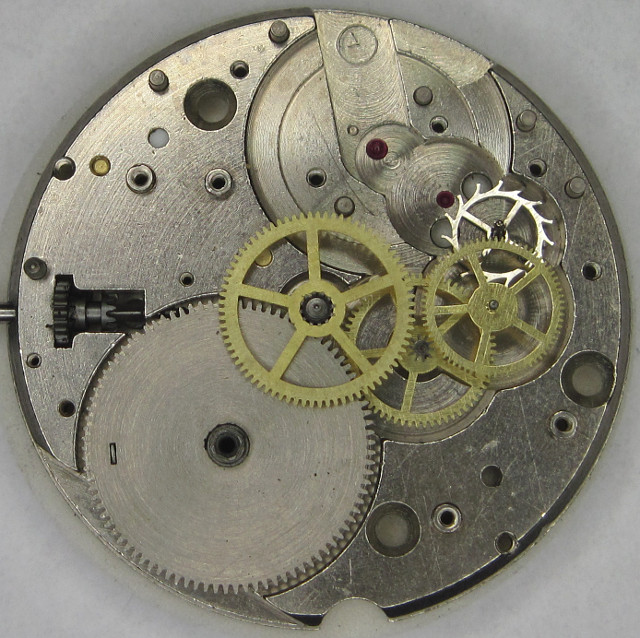 Räderwerk Molnija 3602: Räderwerk