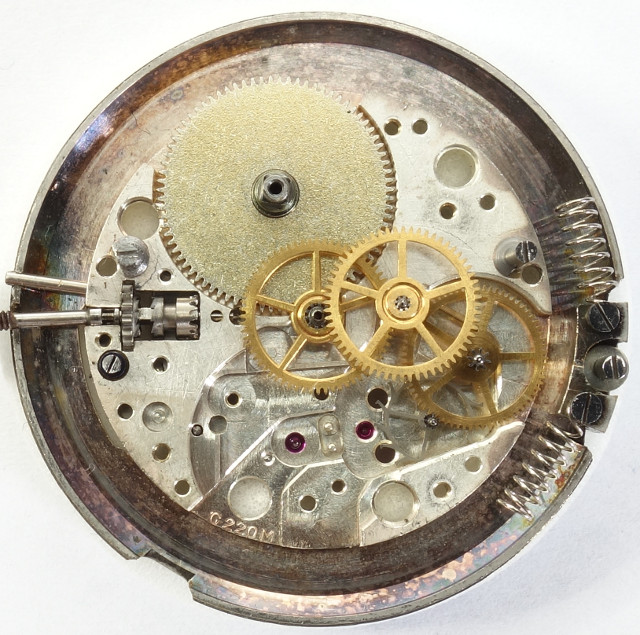 Räderwerk Movado 220M: Räderwerk