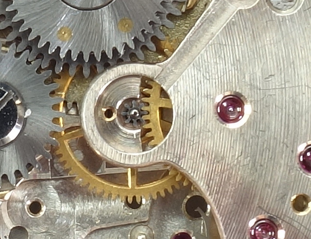 Sekundenindikation Movado 220M: Sekundenindikation