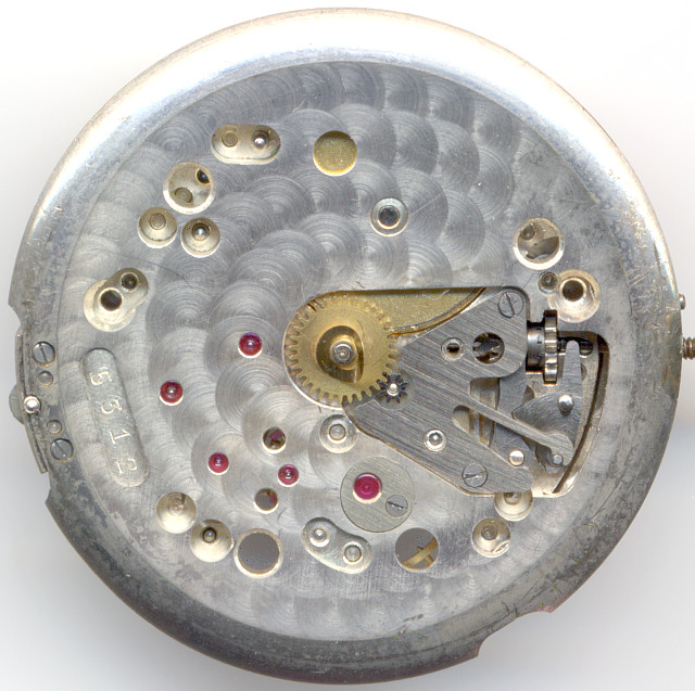 Movado 220M Zifferblattseite Movado 220M: Movado 220M Zifferblattseite