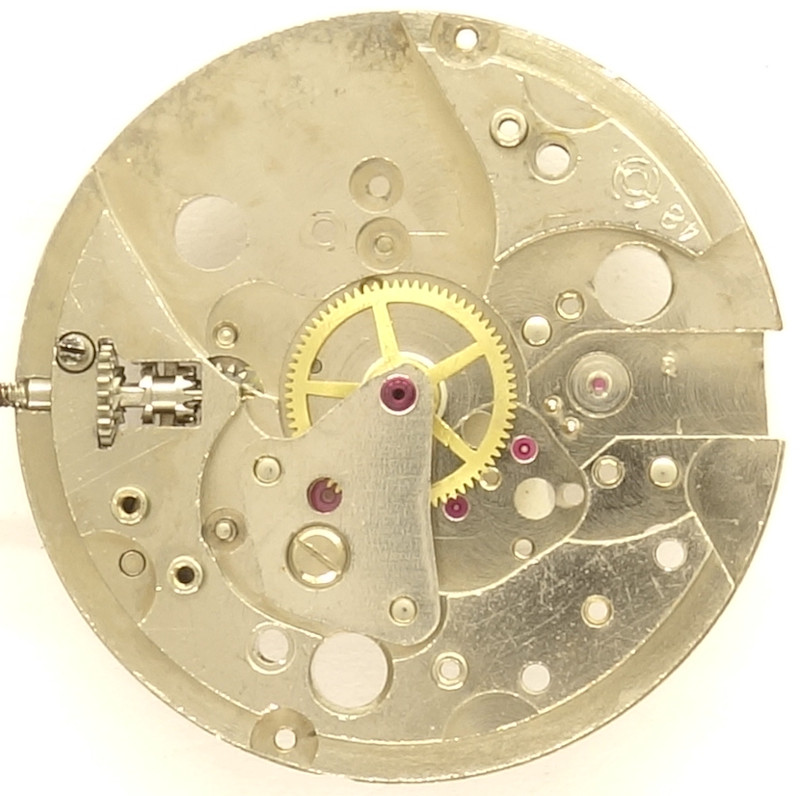 Grundplatine mit Minutenrad Otero 481: Grundplatine mit Minutenrad