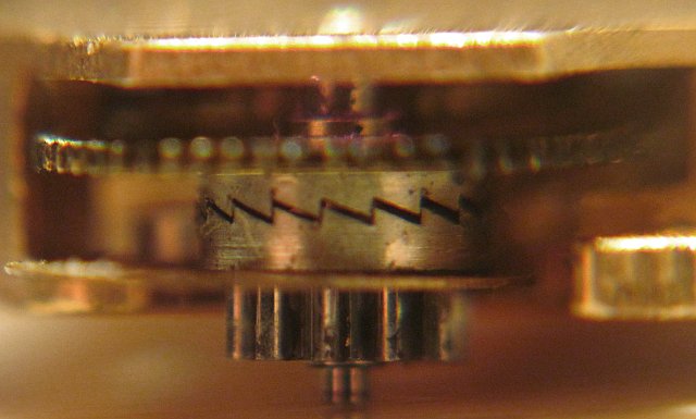 Automaticmechanismus, Breguetkupplung Parrenin 1901: Automaticmechanismus, Breguetkupplung