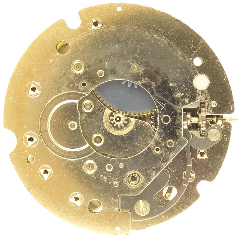 Zifferblattseite mit Minutenrohr Parrenin 2641D: Zifferblattseite mit Minutenrohr