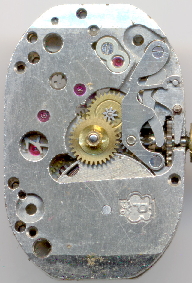 Peseux 120 Zifferblattseite Peseux 120: Peseux 120 Zifferblattseite