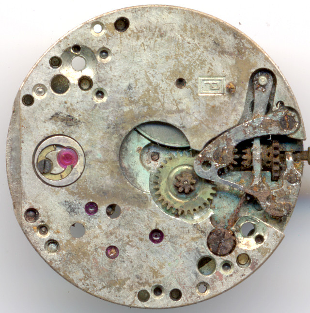 Peseux 61 Zifferblattseite Peseux 61: Peseux 61 Zifferblattseite