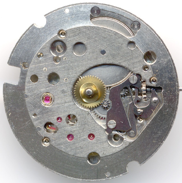 Peseux 7050 Zifferblattseite Peseux 7050: Peseux 7050 Zifferblattseite